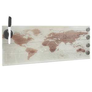 vidaXL Veggmontert magnetisk tavle glass 60x20 cm