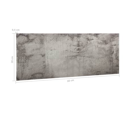 vidaXL Magneetbord voor aan de wand 30x20 cm gehard glas zwart
