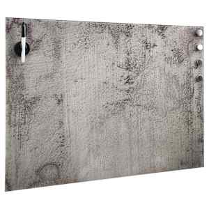Nástěnná magnetická tabule skleněná 50 x 30 cm - obrázek 2