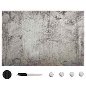 Stenska magnetna tabla iz stekla 60x40 cm