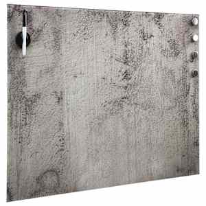 vidaXL Настінна Магнітна Дошка 50х50 см Скло