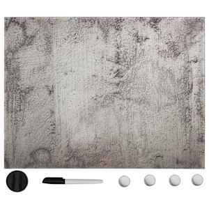 Stenska magnetna tabla iz stekla 80x60 cm