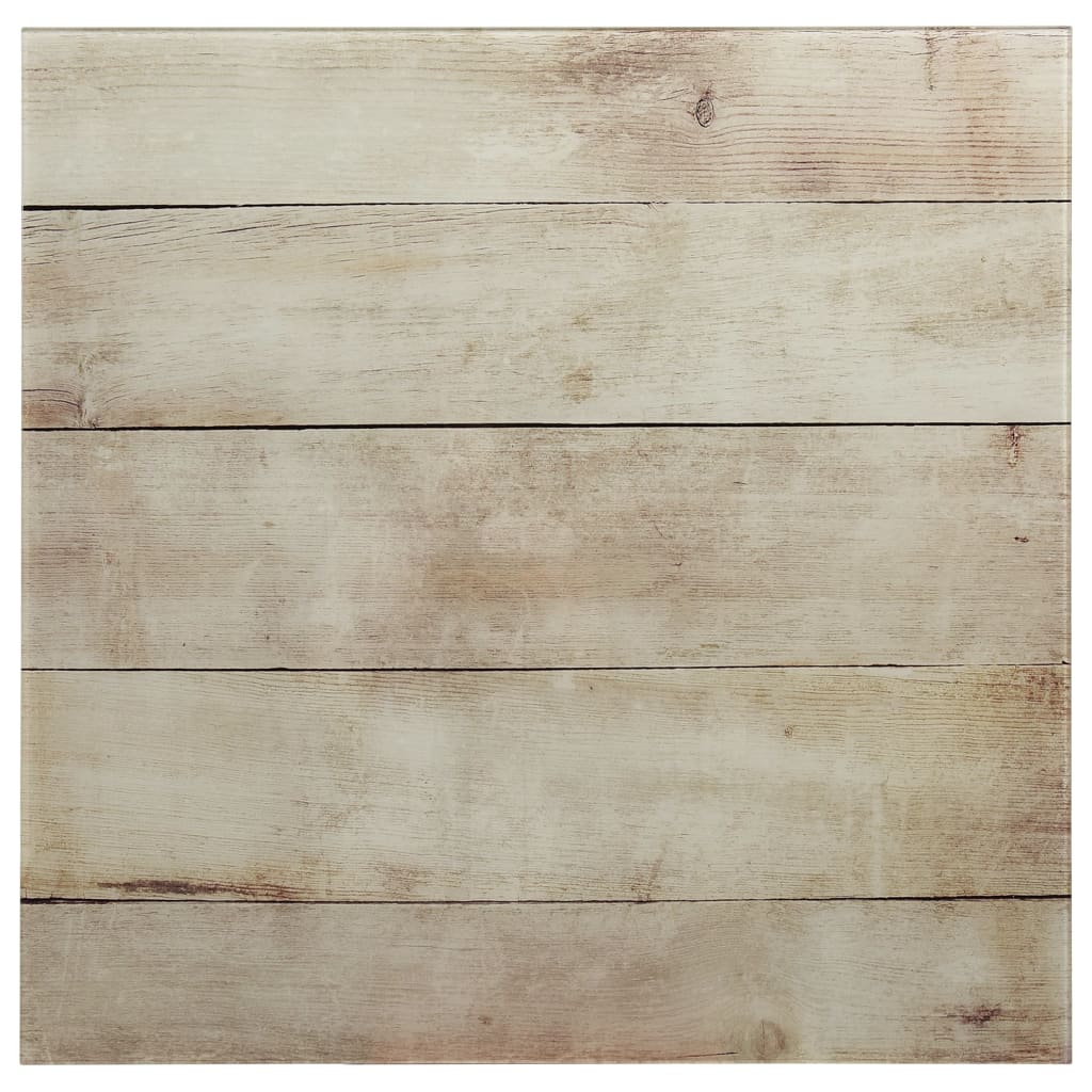 

vidaXL Magneetbord voor aan de wand 60x60 cm glas