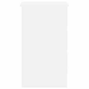 Psací stůl bílý 90 x 45 x 76 cm kompozitní dřevo - obrázek 7