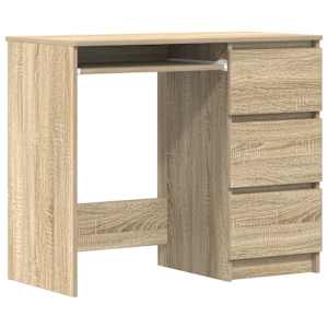 vidaXL kirjutuslaud, Sonoma tamm, 90 x 45 x 76 cm, tehispuit
