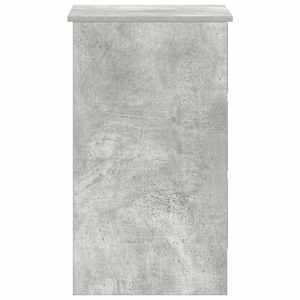 Psací stůl betonově šedý 90 x 45 x 76 cm kompozitní dřevo - obrázek 7