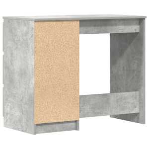 Psací stůl betonově šedý 90 x 45 x 76 cm kompozitní dřevo - obrázek 8