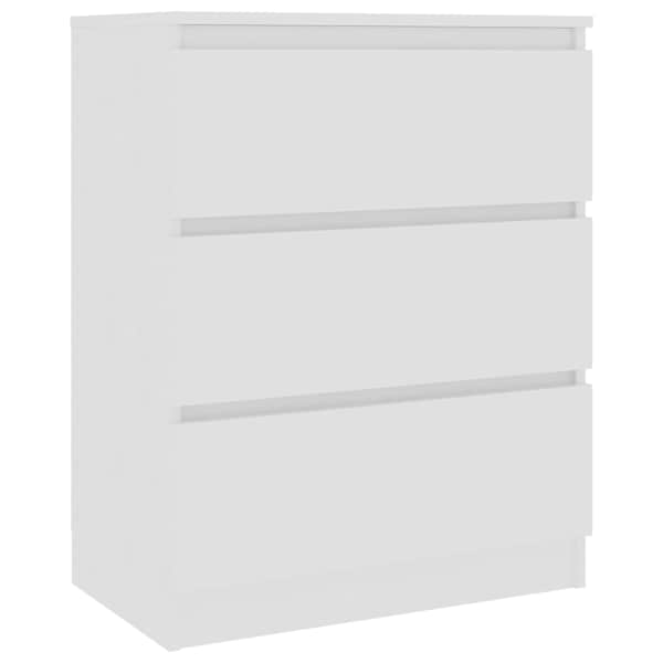 vidaXL puhvetkapp valge 60 x 35 x 76 cm, tehispuit