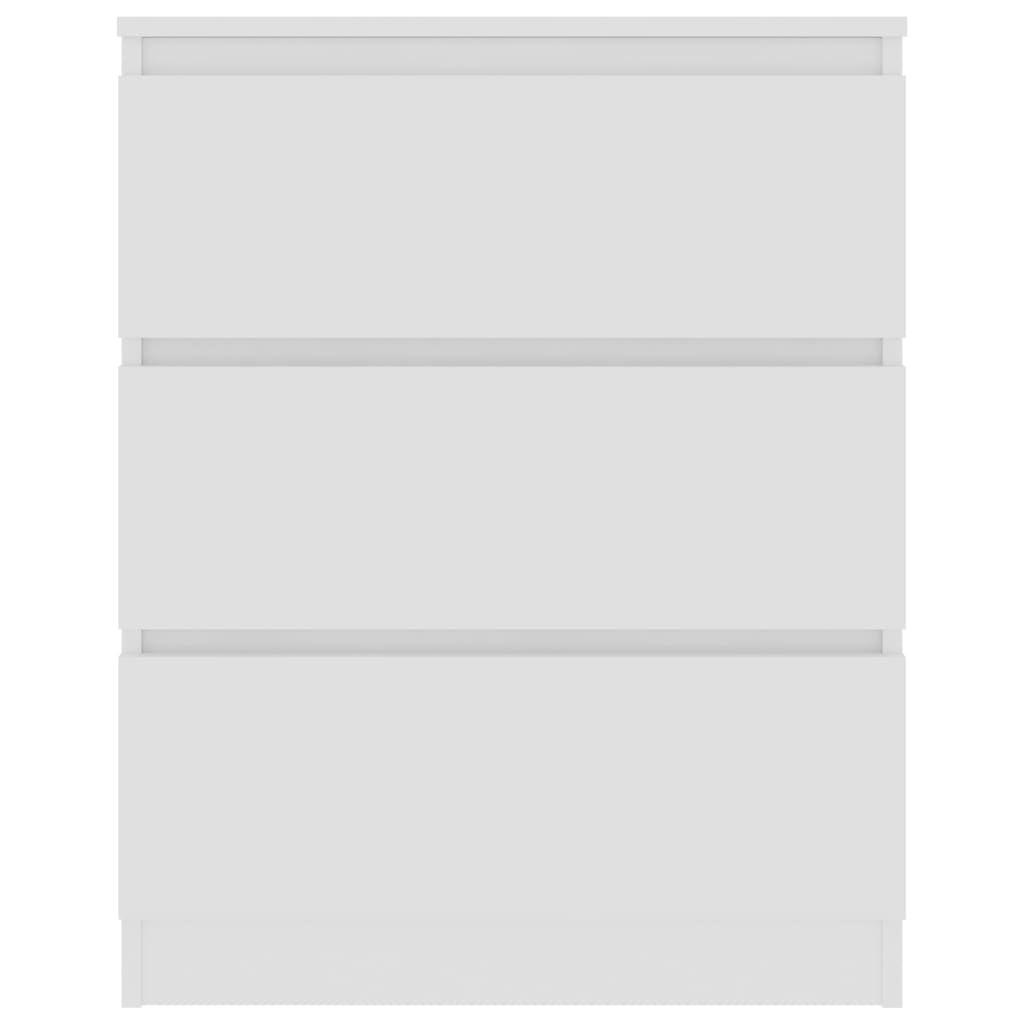 Sideboard Weiß 60 x 33,5 x 76 cm Spanplatte