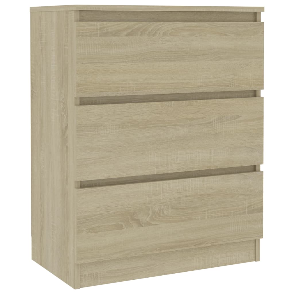 

vidaXL Sideboard Sonoma Oak 23.6"x13.8"x29.9" Engineered Wood