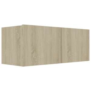 vidaXL telerialus, Sonoma tamm, 80 x 30 x 30 cm, tehispuit