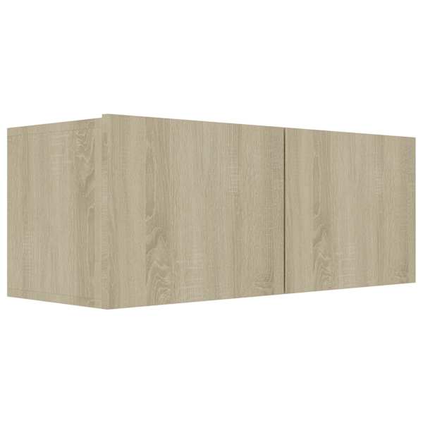 vidaXL telerialus, Sonoma tamm, 80 x 30 x 30 cm, tehispuit