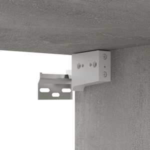 TV stolek betonově šedý 80x30x30 cm kompozitní dřevo - obrázek 8