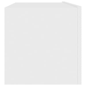 TV stolek bílý 100x30x30 cm kompozitní dřevo - obrázek 7