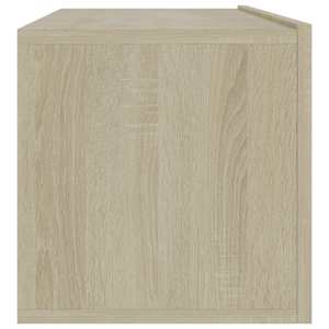 TV stolek dub sonoma 100x30x30 cm kompozitní dřevo - obrázek 7