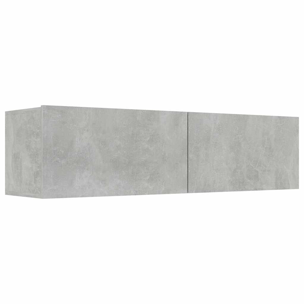 vidaXL TV stolek betonově šedý 120x30x30 cm kompozitní dřevo