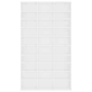 CD skříňka bílá 102 x 23 x 177,5 cm kompozitní dřevo - obrázek 3