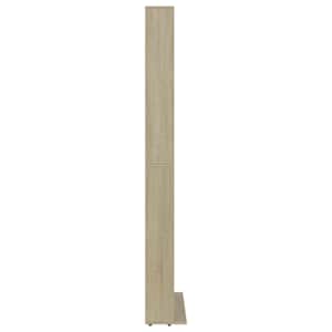 CD skříňka sonoma dub 102 x 23 x 177,5 cm kompozitní dřevo - obrázek 4
