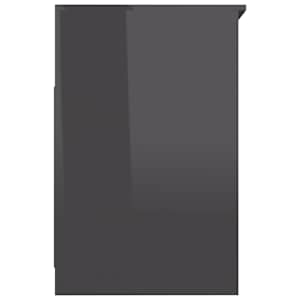 Komoda se zásuvkami šedá s leskem 40x50x76 cm kompozitní dřevo - obrázek 5