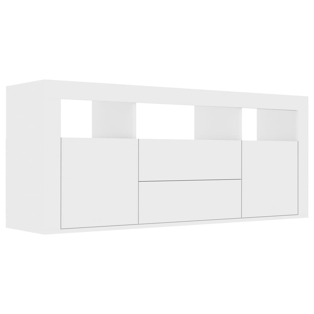 

vidaXL TV Cabinet White 47.2"x11.8"x19.7" Engineered Wood