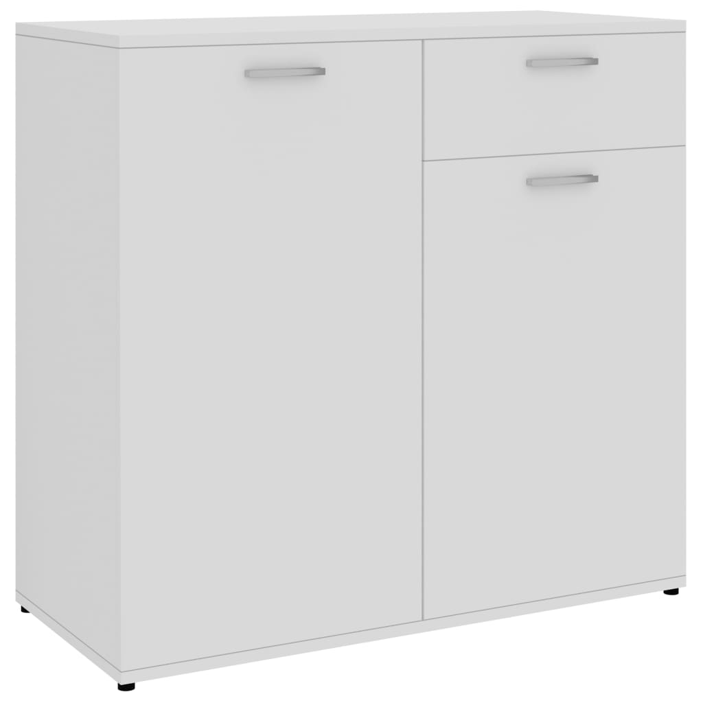 

vidaXL Sideboard White 31.5"x14.1"x29.5" Chipboard