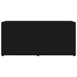 TV stolek černý 80 x 34 x 36 cm kompozitní dřevo - obrázek 7