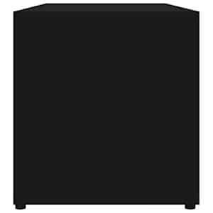 TV stolek černý 80 x 34 x 36 cm kompozitní dřevo - obrázek 8