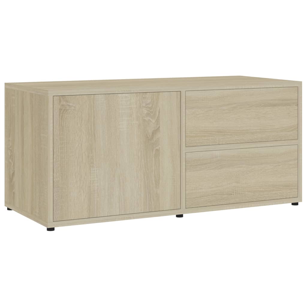

vidaXL TV Cabinet Sonoma Oak 31.5"x13.4"x14.2" Engineered Wood