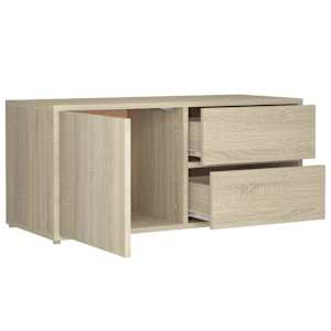 TV stolek dub sonoma 80 x 34 x 36 cm kompozitní dřevo - obrázek 6
