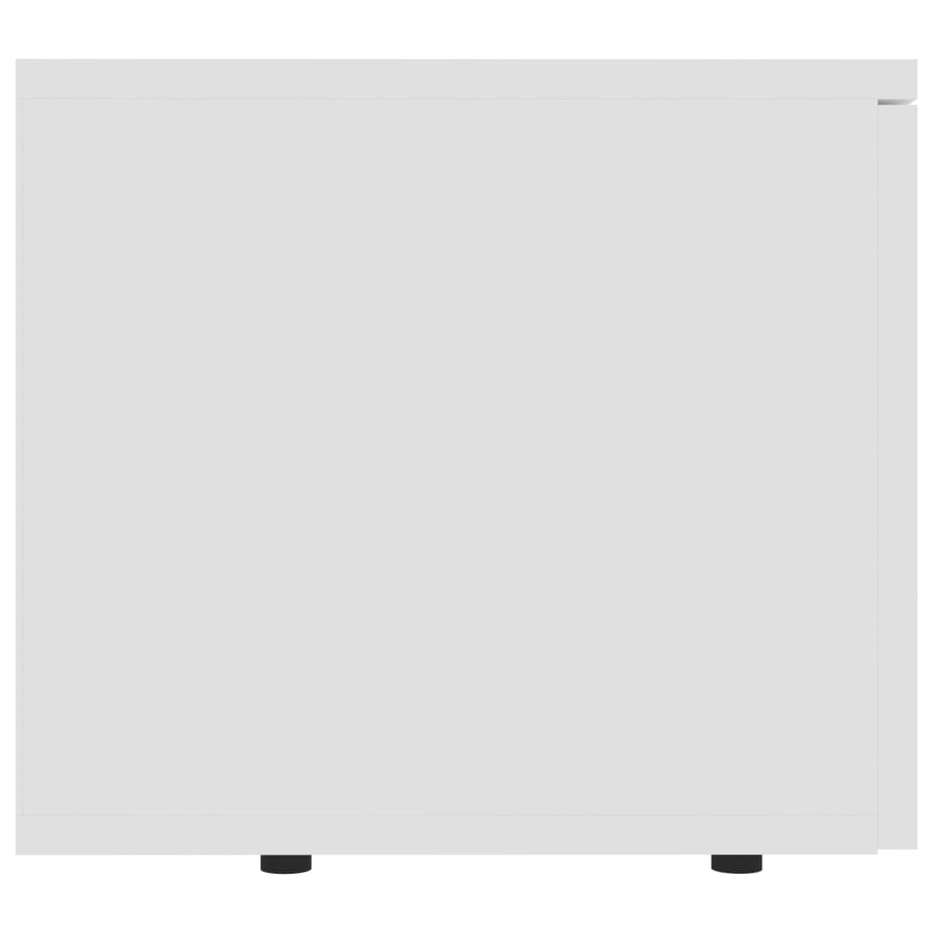 TV-Schrank Weiß 80x34x30 cm Spanplatte