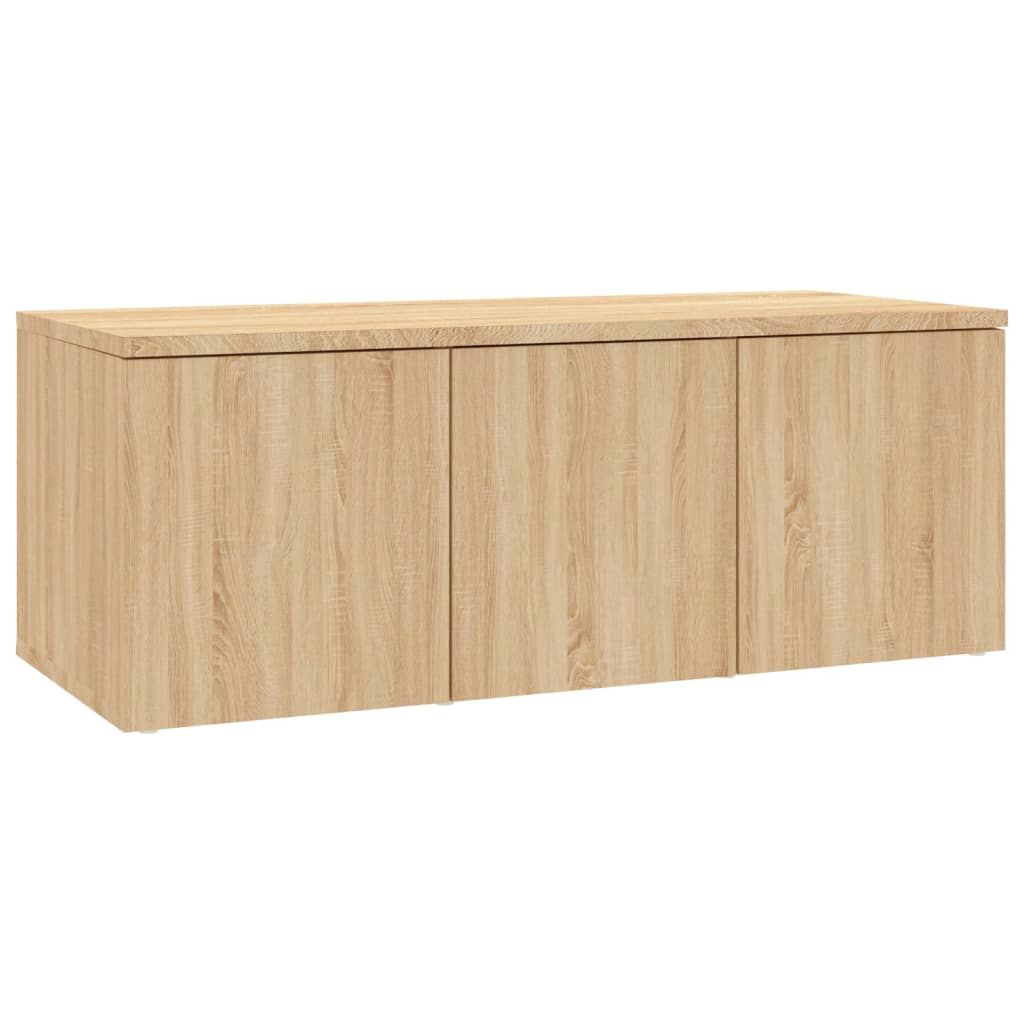 

vidaXL TV Cabinet Sonoma Oak 31.5"x13.4"x11.8" Engineered Wood