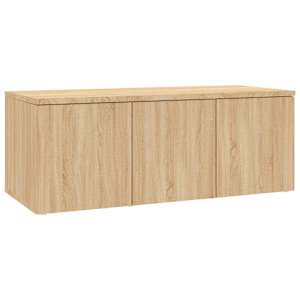 TV stolek dub sonoma 80 x 34 x 30 cm kompozitní dřevo - obrázek 2
