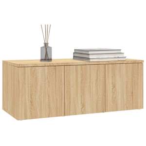 TV stolek dub sonoma 80 x 34 x 30 cm kompozitní dřevo - obrázek 7