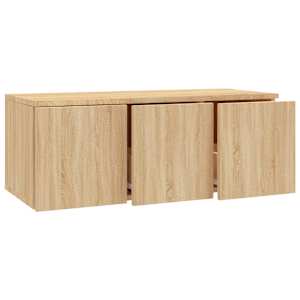 TV stolek dub sonoma 80 x 34 x 30 cm kompozitní dřevo - obrázek 5