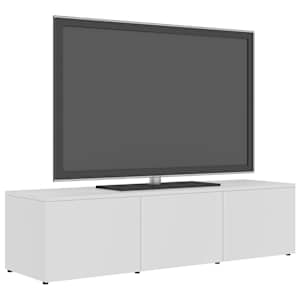 vidaXL TV-Schrank Wei&szlig; 120&times;34&times;30 cm Holzwerkstoff