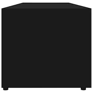 TV stolek černý 120 x 34 x 30 cm kompozitní dřevo - obrázek 5