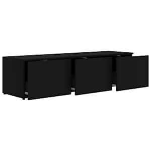 TV stolek černý 120 x 34 x 30 cm kompozitní dřevo - obrázek 8