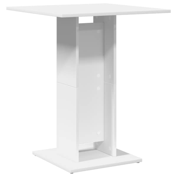 vidaXL bistroolaud, valge, 60 x 60 x 75 cm puitlaastplaat