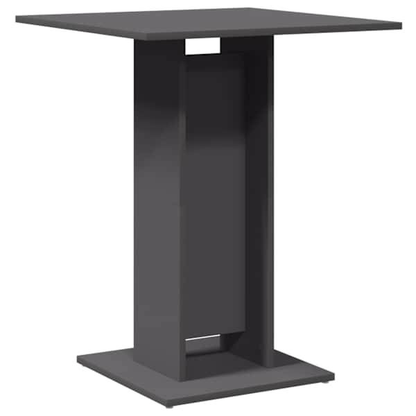 vidaXL bistroolaud, hall, 60 x 60 x 75 cm puitlaastplaat