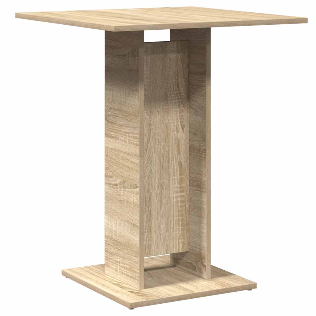 

vidaXL Bistro Table Sonoma Oak 23.6"x23.6"x29.5" Engineered Wood