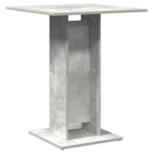 Bistro stolek betonově šedý 60 x 60 x 75 cm kompozitní dřevo - obrázek 6
