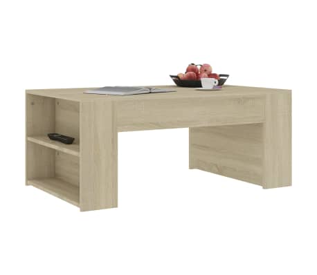 vidaXL Τραπεζάκι Σαλονιού Sonoma Δρυς 100x60x42 εκ. από Μοριοσανίδα