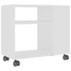 vidaXL lisalaud, valge, 70 x 35 x 60,5 cm tehispuit