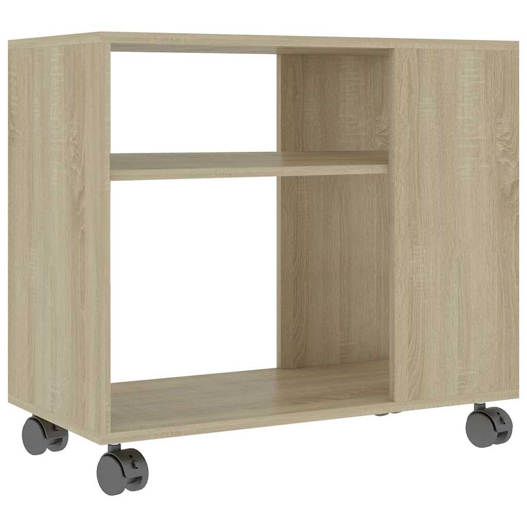 

vidaXL Side Table Sonoma Oak 27.6"x13.8"x21.7" Engineered Wood