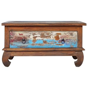 Konferenční stolek 80 x 50 x 40 cm recyklované teakové dřevo - obrázek 3