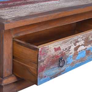 Konferenční stolek 80 x 50 x 40 cm recyklované teakové dřevo - obrázek 7