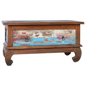 Konferenční stolek 80 x 50 x 40 cm recyklované teakové dřevo - obrázek 9