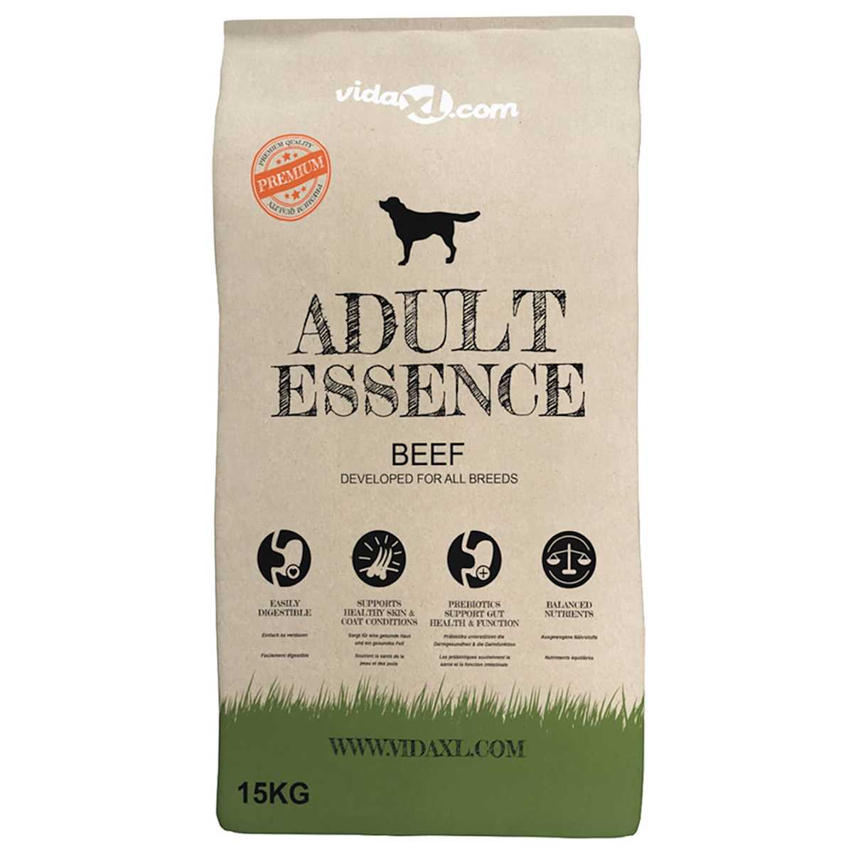 Fodringsstativ og skål med hundefoder Sølv og Sort 57,5 x 26 cm - Billede 5