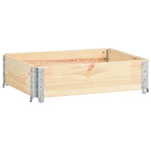 Paletový nástavec 60 x 80 cm masivní borové dřevo - obrázek 2