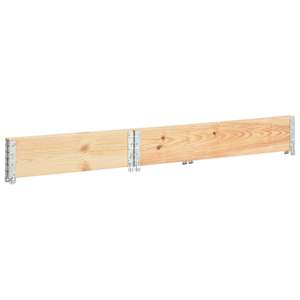 Paletový nástavec 50 x 100 cm masivní borové dřevo - obrázek 4